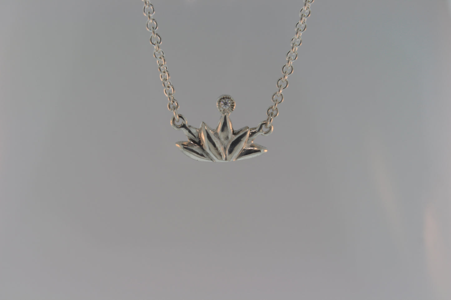 Lotus necklace